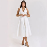 Volume Midi Dress