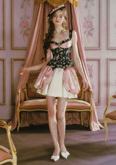 Night Feast Pink Crystal Skirt