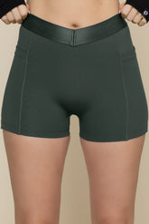 Contour Booty Short - Deep Forest