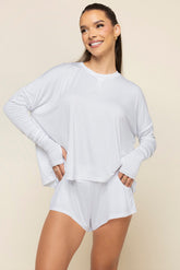 Perfect Lounge Shorts - White
