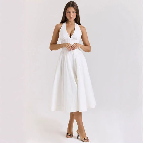 Volume Midi Dress