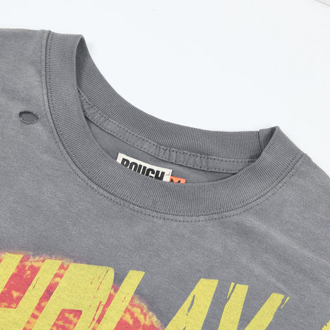 RoughPlay Chess Board Graphic Distressed Tee