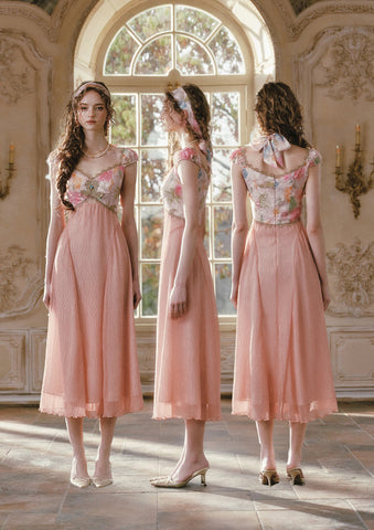 Blazing Sunset Cloud Dress