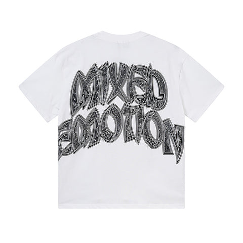MIXED EMOTIO Winged Archer Angel Vintage Graphic Short Sleeve T‑Shirt