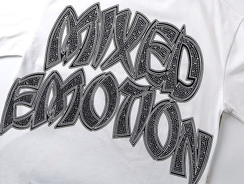 MIXED EMOTIO Winged Archer Angel Vintage Graphic Short Sleeve T‑Shirt