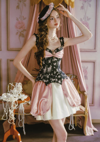 Night Feast Pink Crystal Skirt