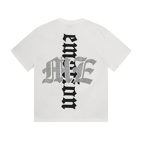 MIXED EMOTIO Alien Beach Vacation Graphic Short Sleeve T‑Shirt