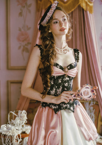 Night Feast Pink Crystal Skirt