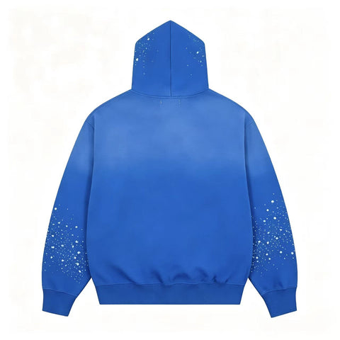 Vale Forever Classico Zip Up Hoodie Sapphire Blue