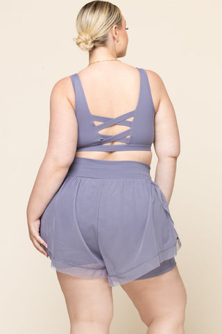 Cadence Short - Blue Mist