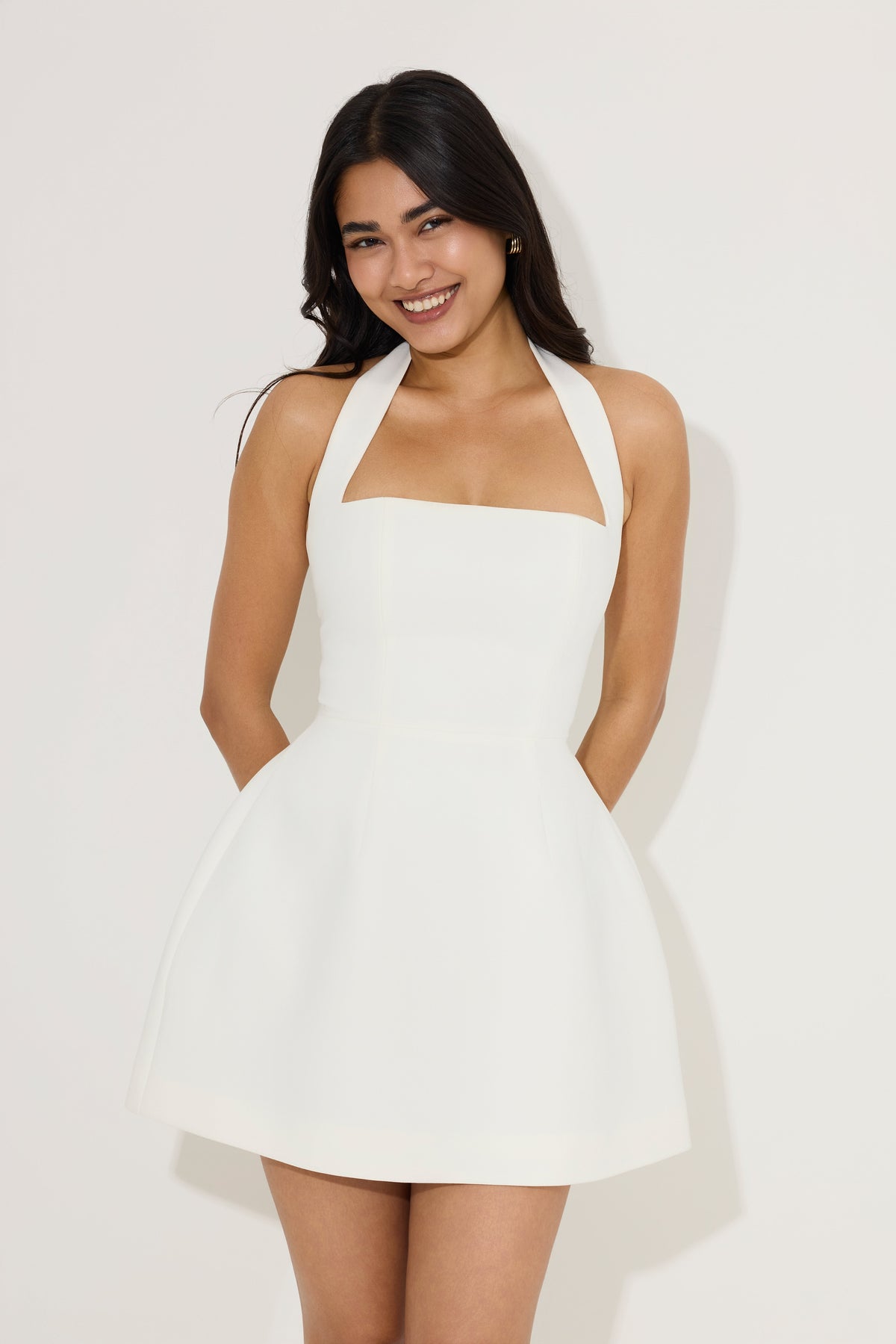 Structured Mini Dress