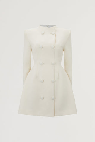 Button Mini Dress