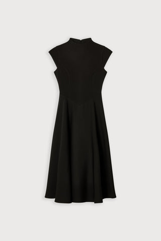 Cap Sleeve Midi Dress