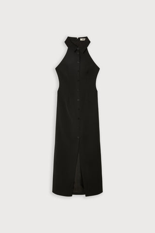 Collar Maxi Dress