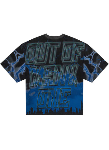 Godspeed Voltage Tee Black/Blue