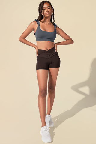 Crisscross Hourglass® Booty Short - Black