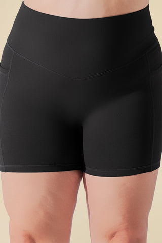Supersculpt™ Midi Short with Pockets - Black