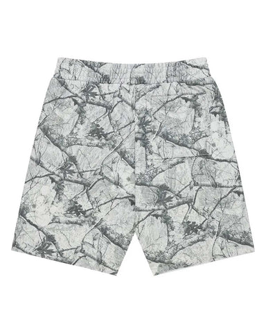 Sp5der Realtree OG Web V2 Sweat Shorts White Camo