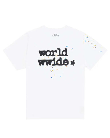 Sp5der Worldwide Men’s Tee White