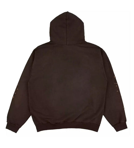 Sp5der x Cactus Jack Days Before Rodeo Hoodie Brown