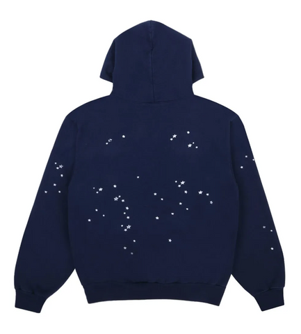 Sp5der Atlanta Hoodie Navy