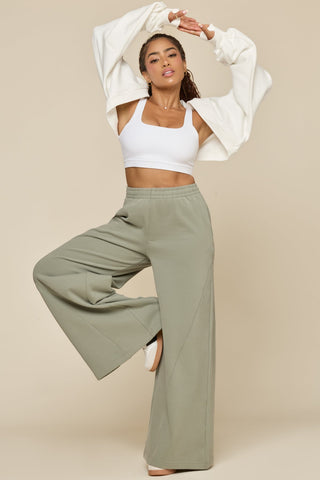 Superwide Sweatpant - Light Sage