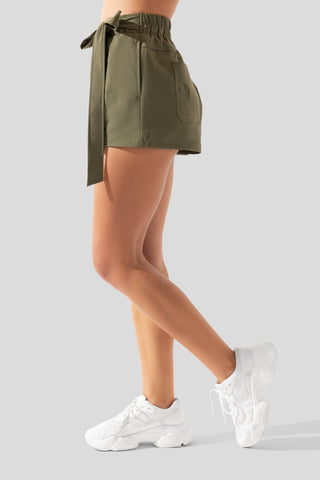 That's a Wrap Skort - Dark Olive