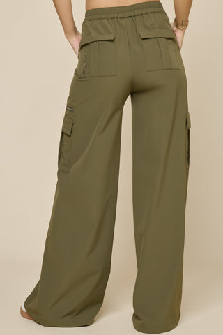 Y2K Cargo Pant - Dark Olive