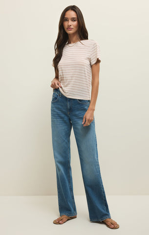 Tourist Airy Striped Tee