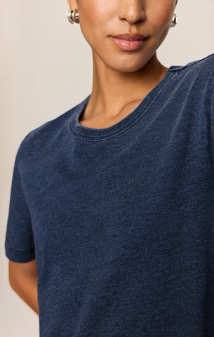Stellan Jersey Denim Tee