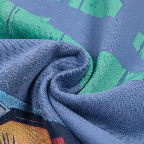 RoughPlay Vintage Car Graphic Distressed Washed Tee