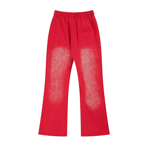 MIXED EMOTIO Cupid Cherub Vintage Wash Flare Sweatpants