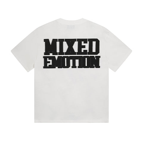 MIXED EMOTIO Emotion Cupid Angel Graphic Short Sleeve T‑Shirt