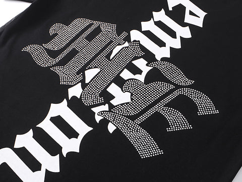 MIXED EMOTIO Diver Lighthouse Black Graphic Short Sleeve T‑Shirt