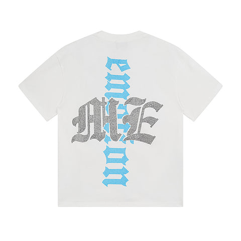 MIXED EMOTIO Cupid Angel Vintage Graphic Short Sleeve T‑Shirt