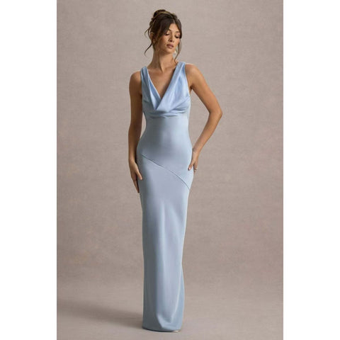 Cowl Neck Maxi Dress