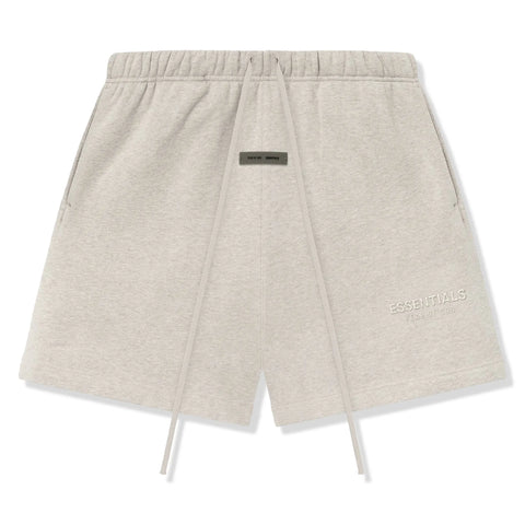 Fear Of God Essentials Classic Fleece Heather Stone Shorts (FW25)