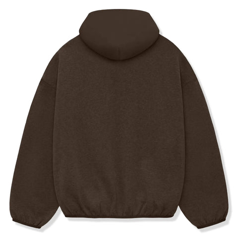 Fear Of God Essentials Core Collection Nylon Fleece Heather Wood Hoodie