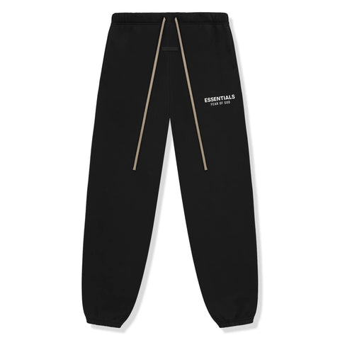 Fear Of God Essentials Fleece Black Sweatpants (FW24)