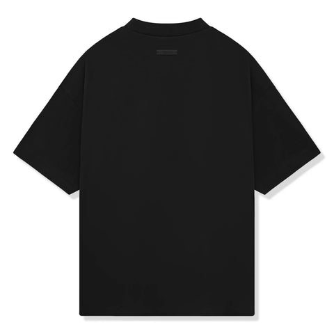 Fear Of God Essentials Jersey Crewneck Black T Shirt (FW24)