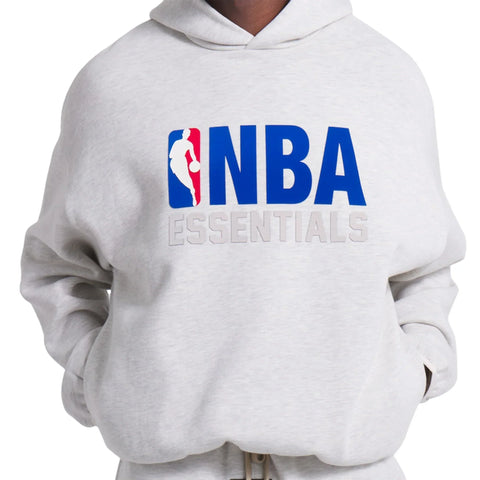 Fear Of God Essentials x NBA Light Heather Hoodie