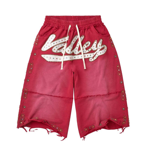 Vale Forever Skittles Sweat Shorts Red